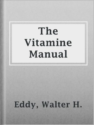 cover image of The Vitamine Manual